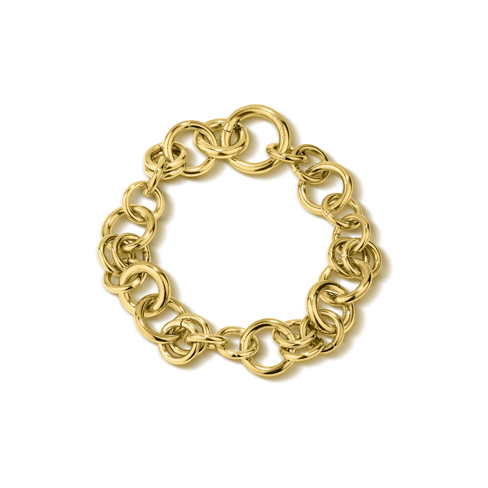 Radiant Pulsera Mujer Pulsera Mujer Knots Bold Dorado De Acero Dorado Ry000400