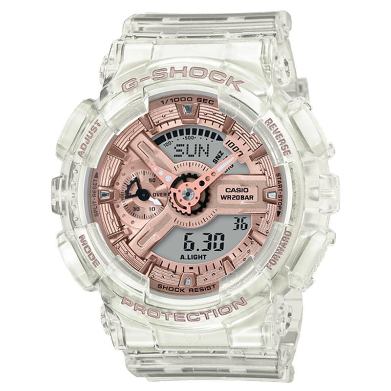 Reloj Digital G-SHOCK de Casio Modelo GMA-S110SR-7AER para Dama, Diseño Robusto con Resistencia Magnética y 20 Bares de Estanqueidad