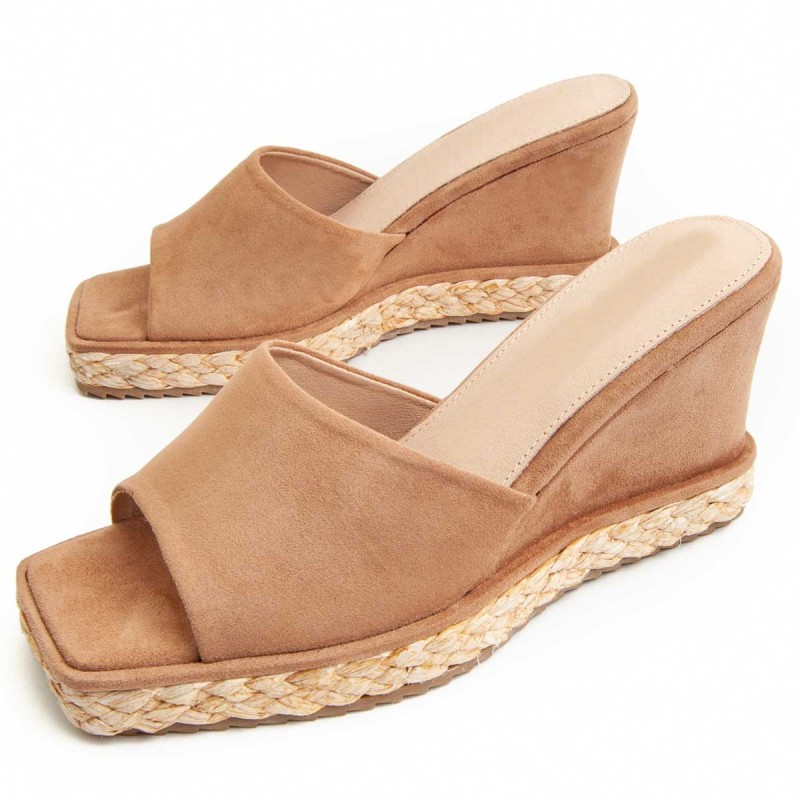 Sandalia De Cuña Para Mujer. Montevita Sparto2121 91734