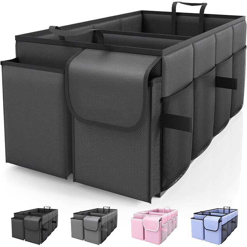 TK Caja de almacenamiento para maletero de coche plegable de gran capacidad, caja de almacenamiento para coche, caja de almacenamiento, suministros para coche, almacenamiento para maletero