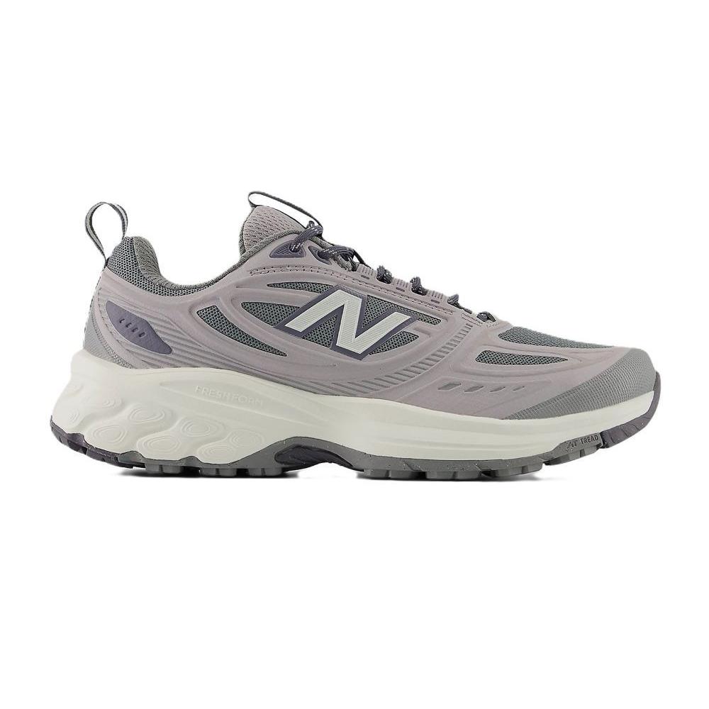 New Balance - Zapatillas trail 410 v9 para mujer con amortiguación Fresh Foam y suela todoterreno, ideal para trekking y running en montaña