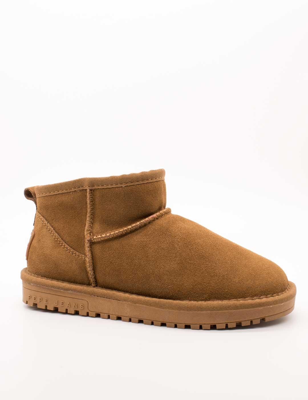 Botín Pepe Jeans PLS50509-859 Diss Funny Tobac de Mujer