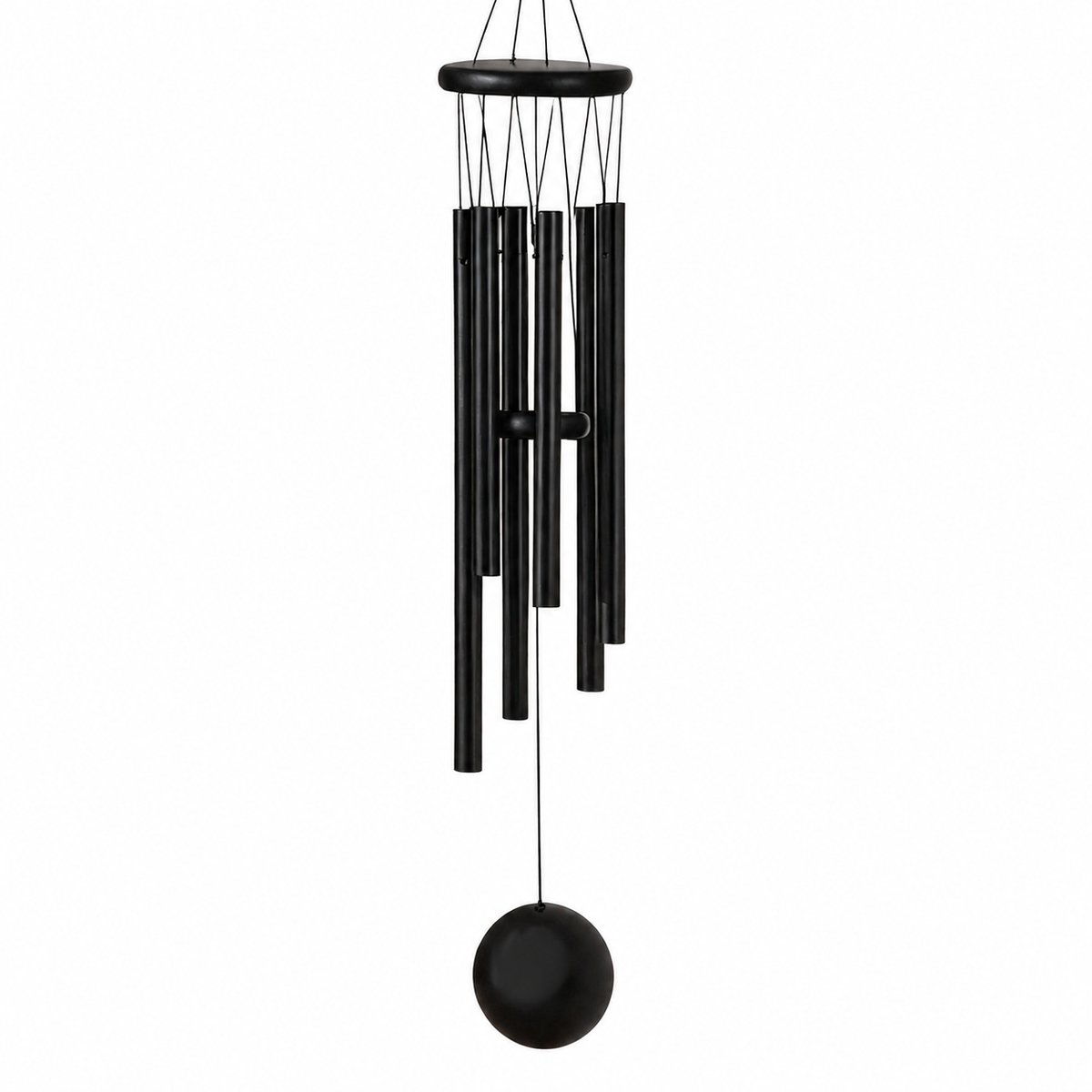 Campanilla de viento premium para exteriores y jardín - Órgano de viento de aluminio de 68 cm - Campanilla de viento resistente a la intemperie - Campanilla decorativa conmemorativa con un sonido agradable - Regalo de condolencia y regalo para el Día de l