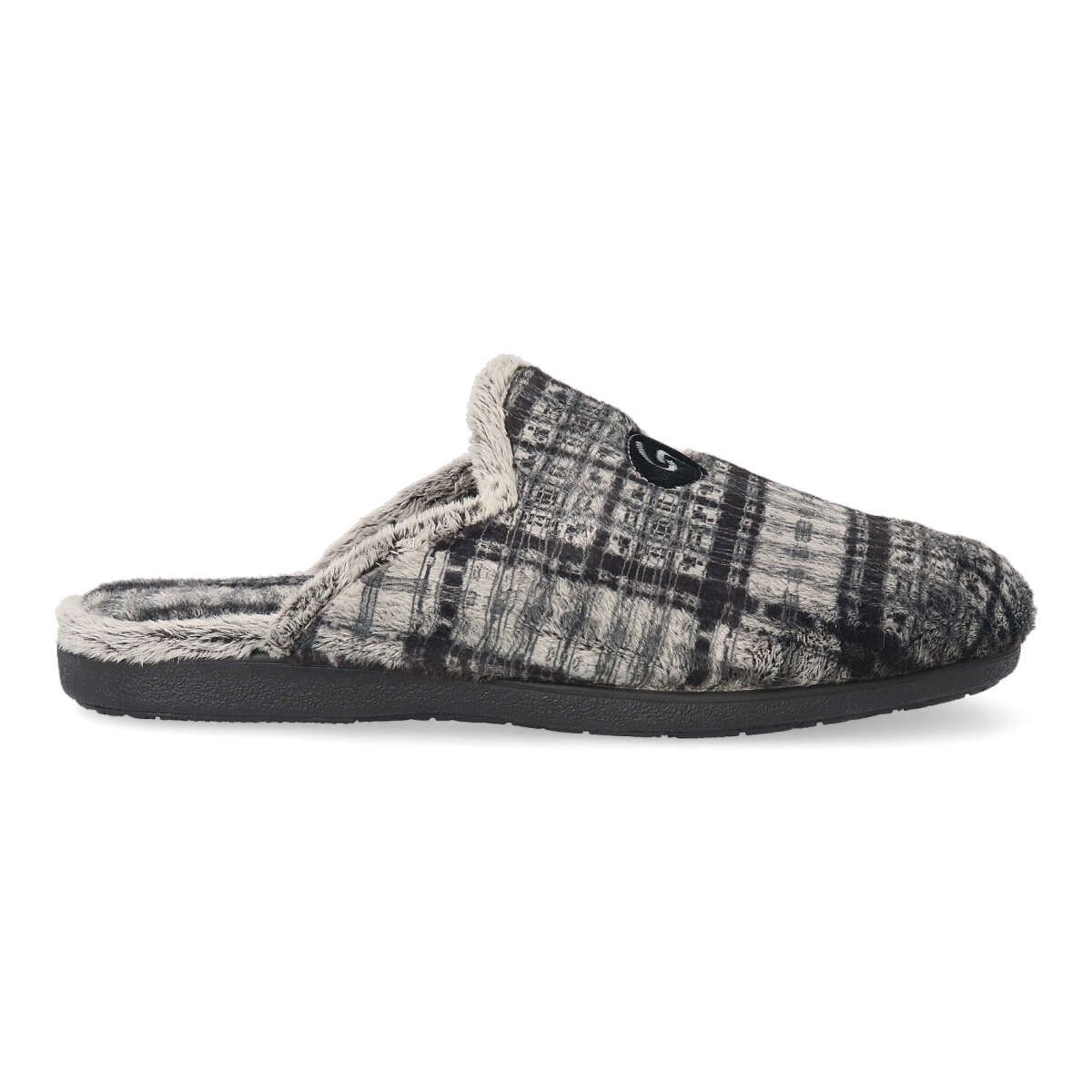 Garzón - Zapatillas de casa GARZON para hombre, cómodas y abrigadas con suela antideslizante de goma y planta acolchada, ideal para días fríos