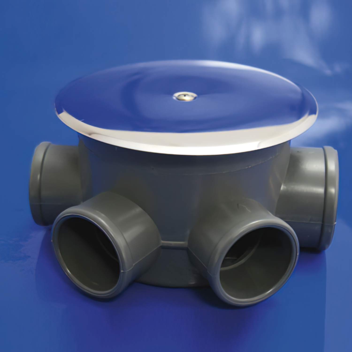 SANCO STORE - WOLFPACK LINEA PROFESIONAL Bote Sifónico PVC T-85 110 50-40 Altura 105 mm.
