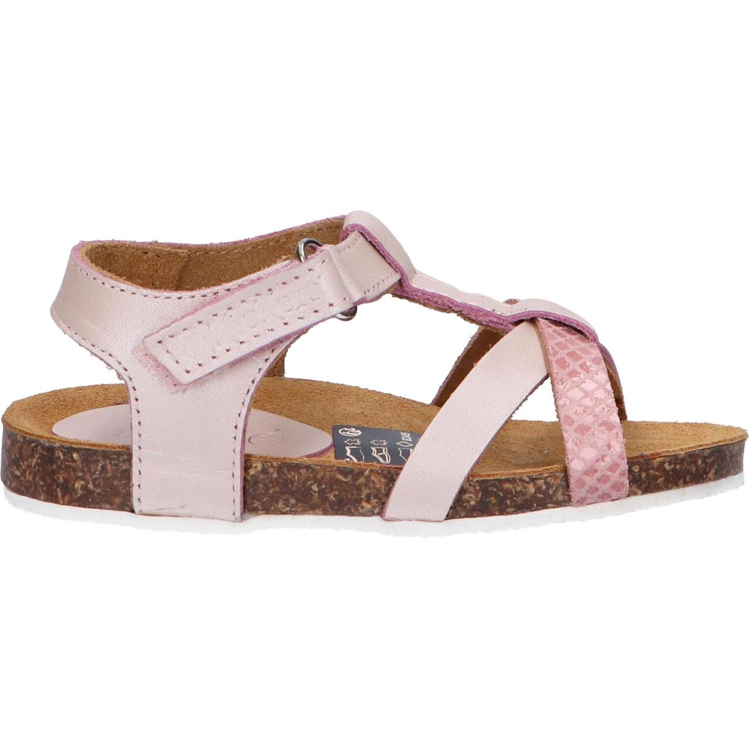 Kickers girl's sandals 784660 -30 bodery 133 rose reptile