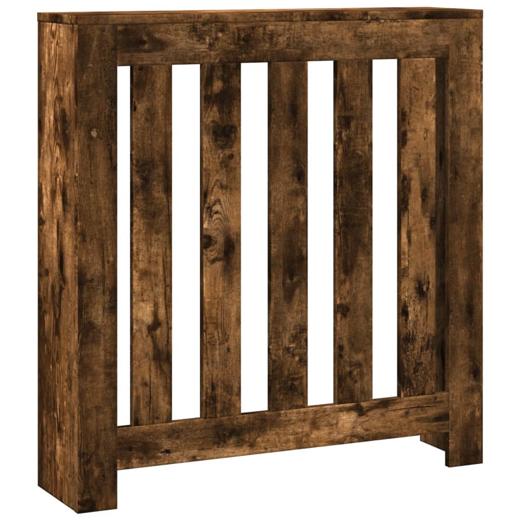 vidaXL Cubierta de radiador madera 78x20x82 cm Color Madera antigua,  Roble,  Blanco y mas