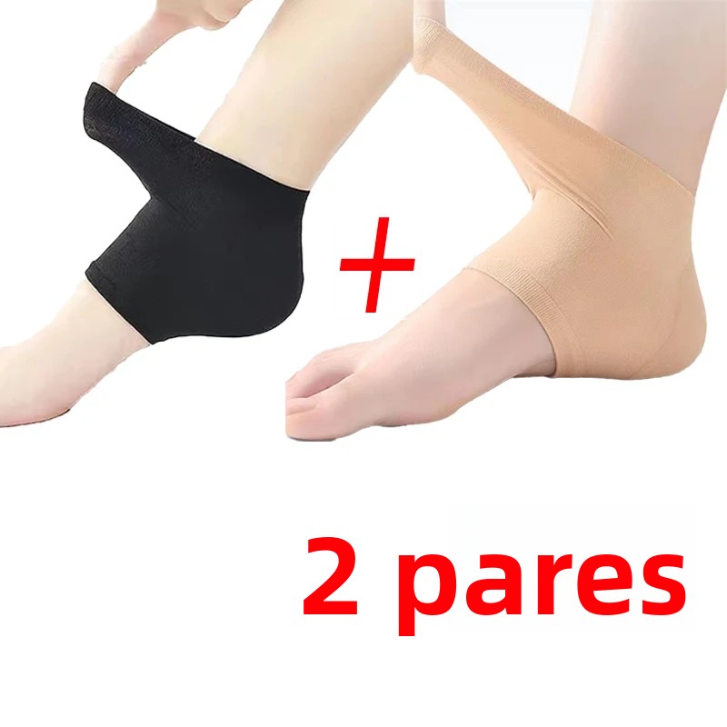 TK Pads De Silicona Para Talón Protección Y Alivio Del Dolor De Fascitis Plantar Calcetines Hidratantes Anti-Rotura Para Hombres Y Mujeres Tamaño Universal