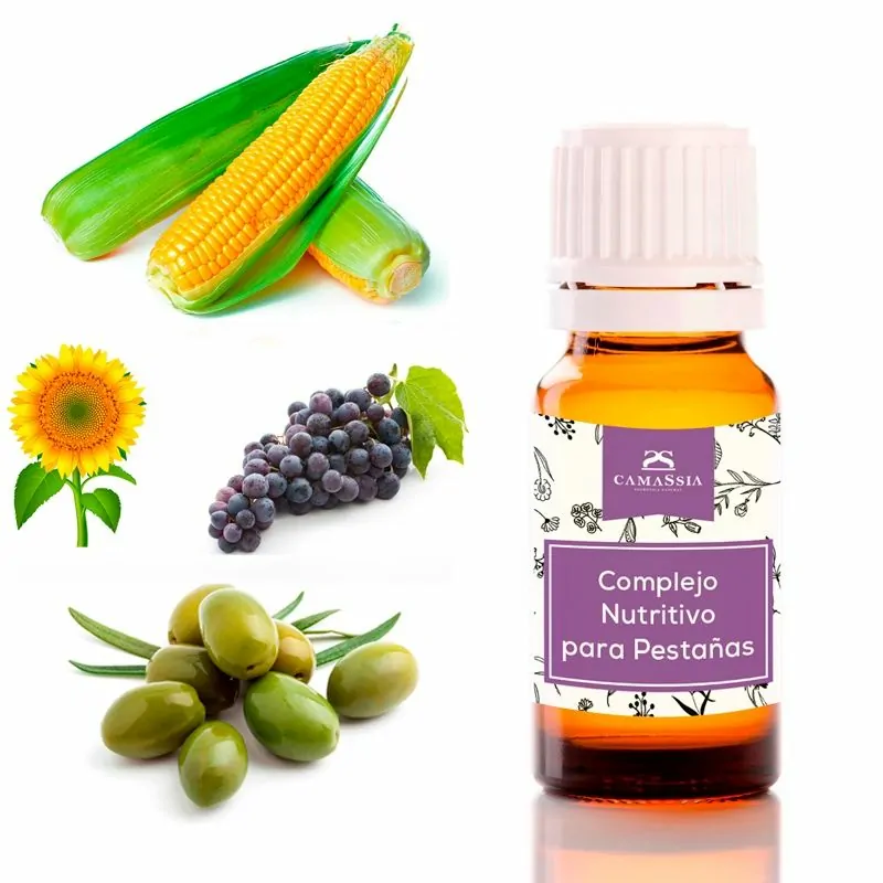 Camassia Complejo Nutritivo para Pestañas | Principios activos naturales | Acción regeneradora y alargadora de pestañas