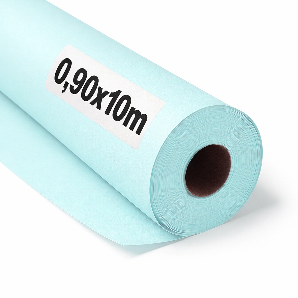 OFITURIA Papel Kraft Blanco - Rollo 0,90x10m - Papel de Embalaje y Regalo - Manualidades y Patrones de Costura - Resistente y Fácil de Cortar