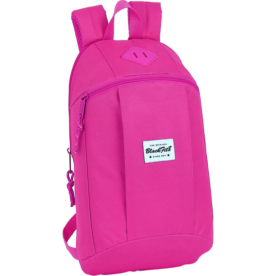 SAFTA  Mini mochila blackfit8 fresa  Diseño único con Licencia oficial - Mini Mochila con Tiras ajustables y Acolchas Espalada Espalda Ergonómica - Mini Mochila Alta Durabilidad y Máxima Resistencia