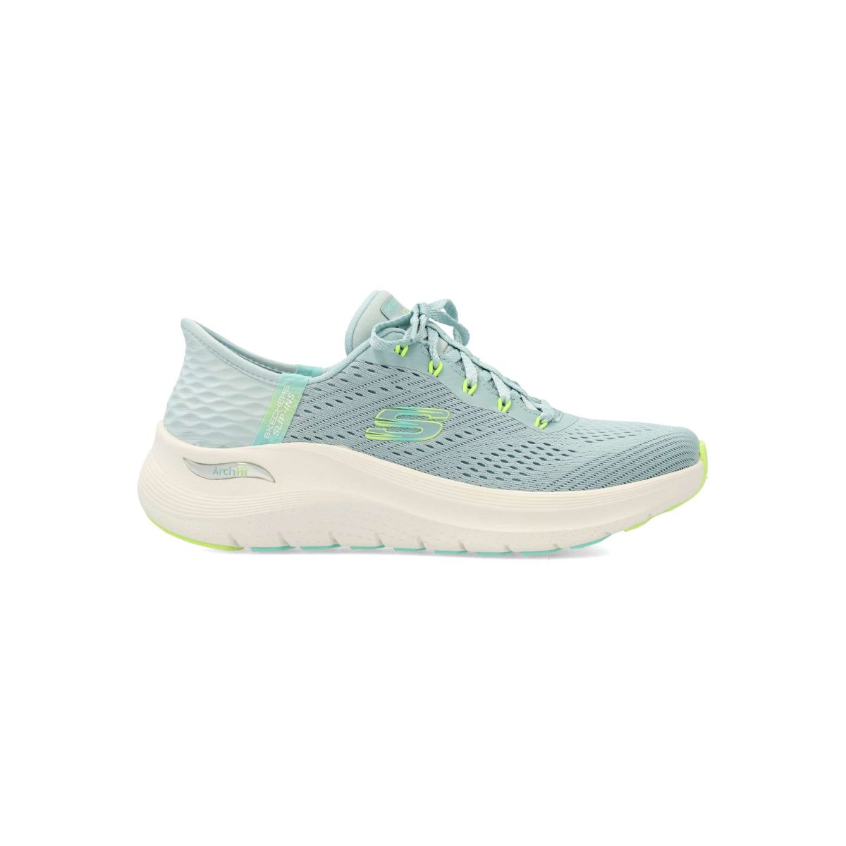 Skechers - Zapatillas deportivas Slip-on Arch Fit 2.0 para mujer con Heel Pillow™ y plantilla Arch Fit® extraíble, diseño casual en malla técnica
