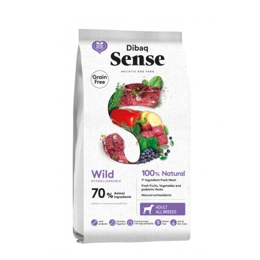 Dibaq Pienso Sense Dog Grain Free Salvaje Ciervo y Jabalí para Perros 2 KG
