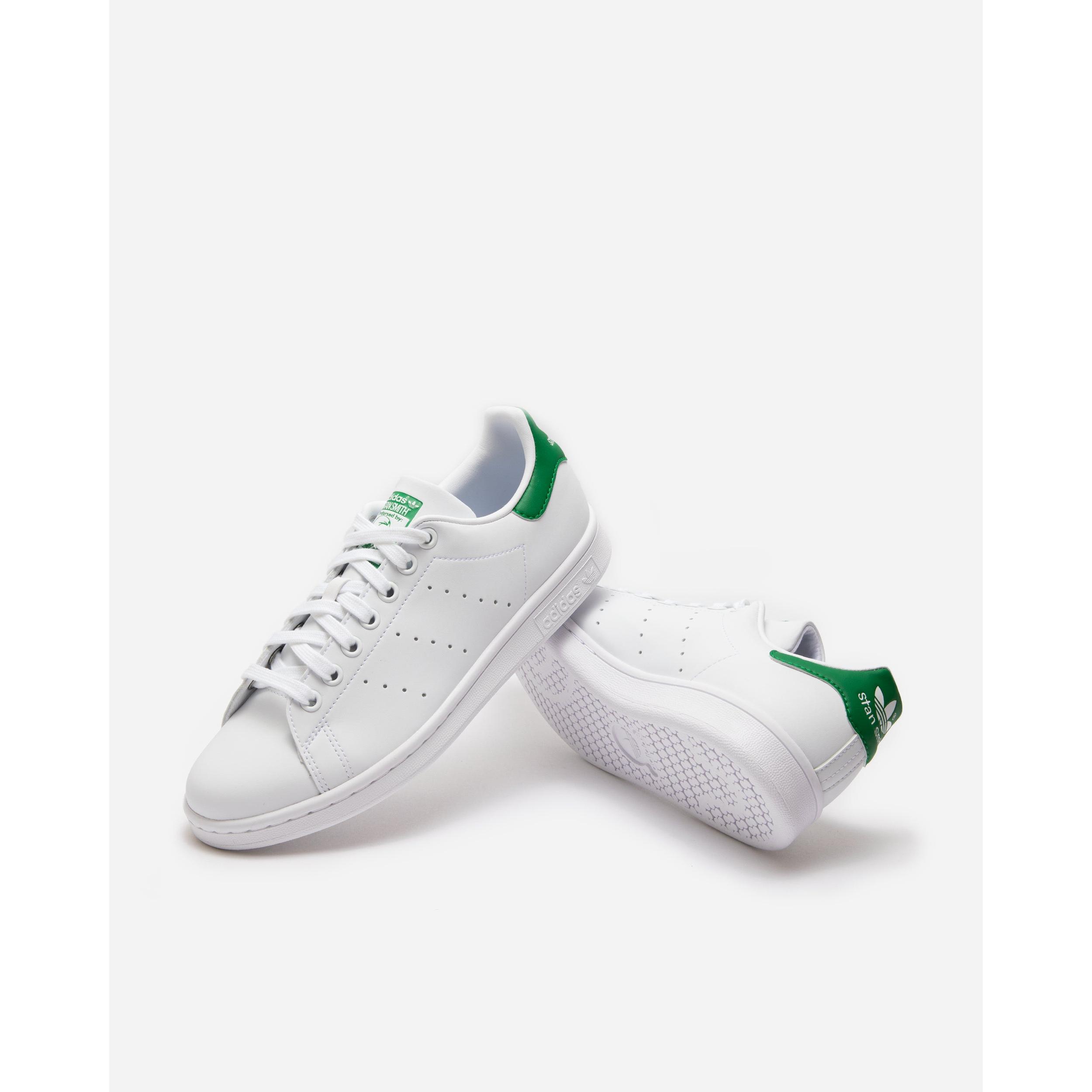 ADIDAS  ZAPATILLAS CASUAL STAN SMITH BLANCO CON VERDE