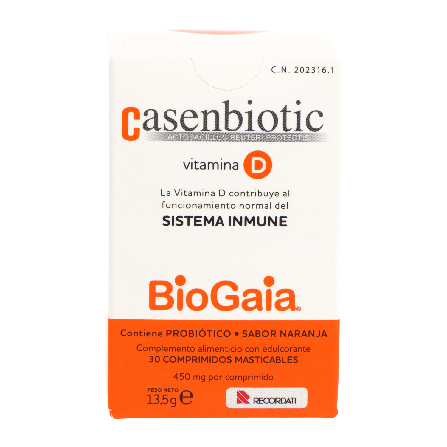 Casenbiotic Vitamina D 30 Comp