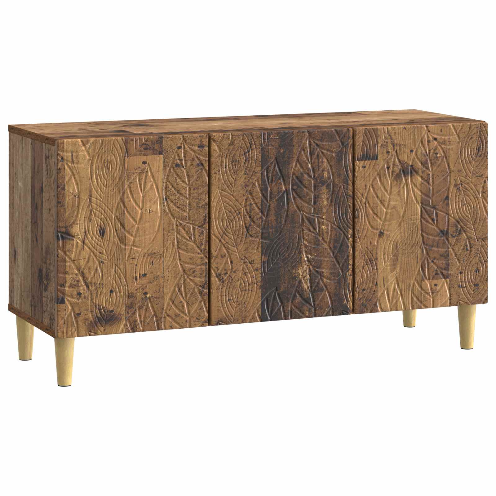 vidaXL Mueble de TV 99 x 34,5 x 50 cm  Madera de ingeniería Multicolor