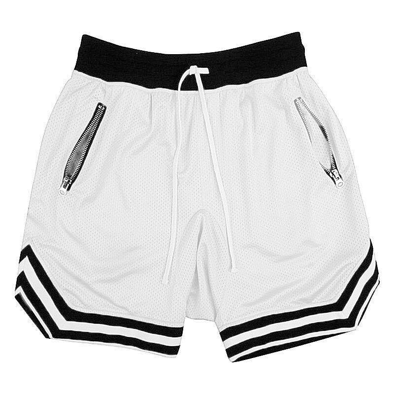 TK Shorts De Baloncesto Para Hombre Deporte Fitness Verano Malla Secado Rápido Pantalones Casuales Transpirables Talla Media