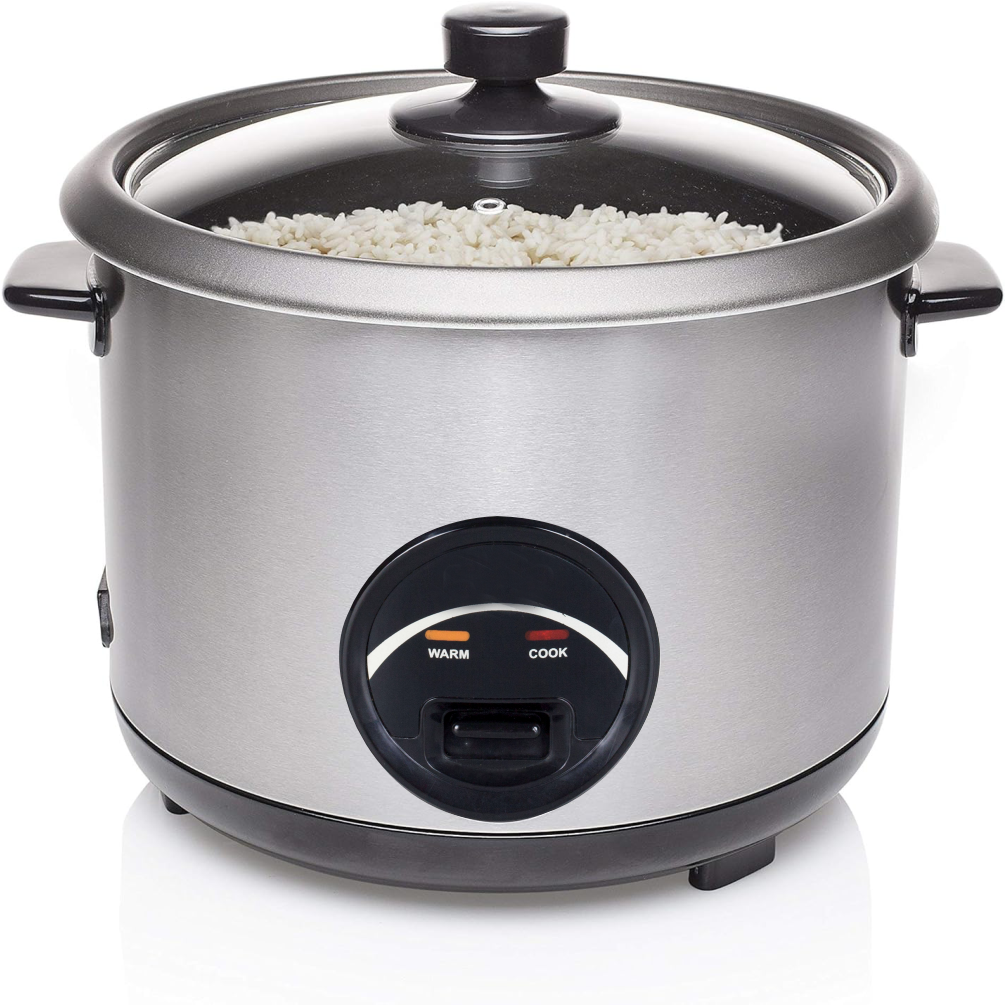 Arrocera Eléctrica Oryx 2.2L – Olla de Acero Inoxidable, Antiadherente y Fácil de Usar 🍚⚡
