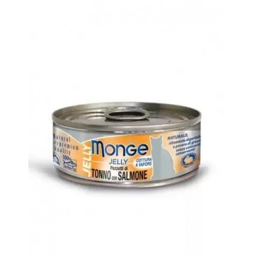 Monge Jelly - Atum & Salmão 24x80gr