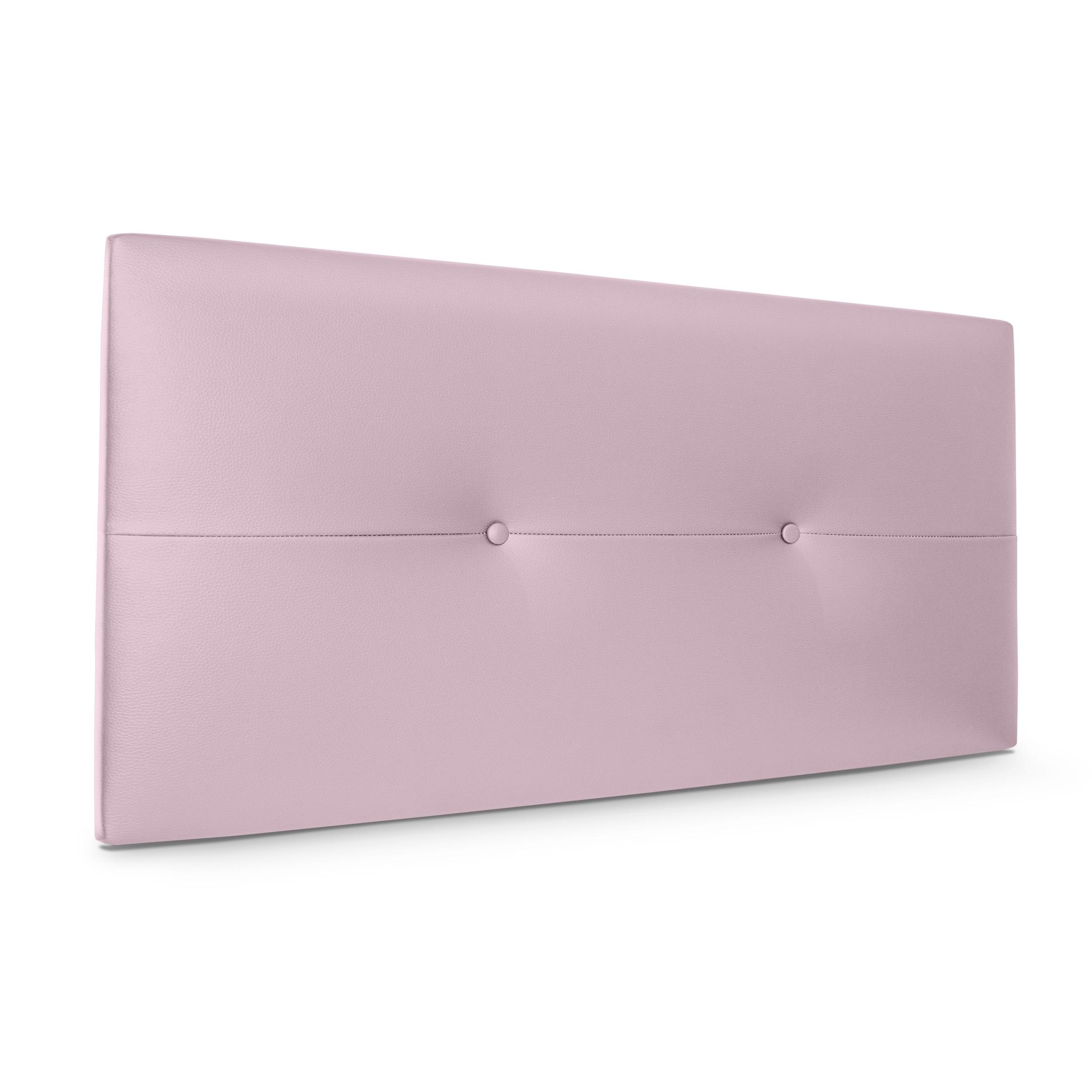 DHOME Cabecero de Polipiel o Tela AQUALINE Pro cabeceros Cabezal tapizado Cama Lujo (Rosa Polipiel)