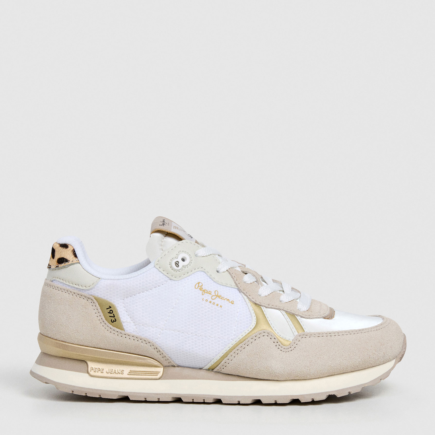Pepe Jeans Zapatillas retro Brit Glen PLS400023-803 , para Mujer