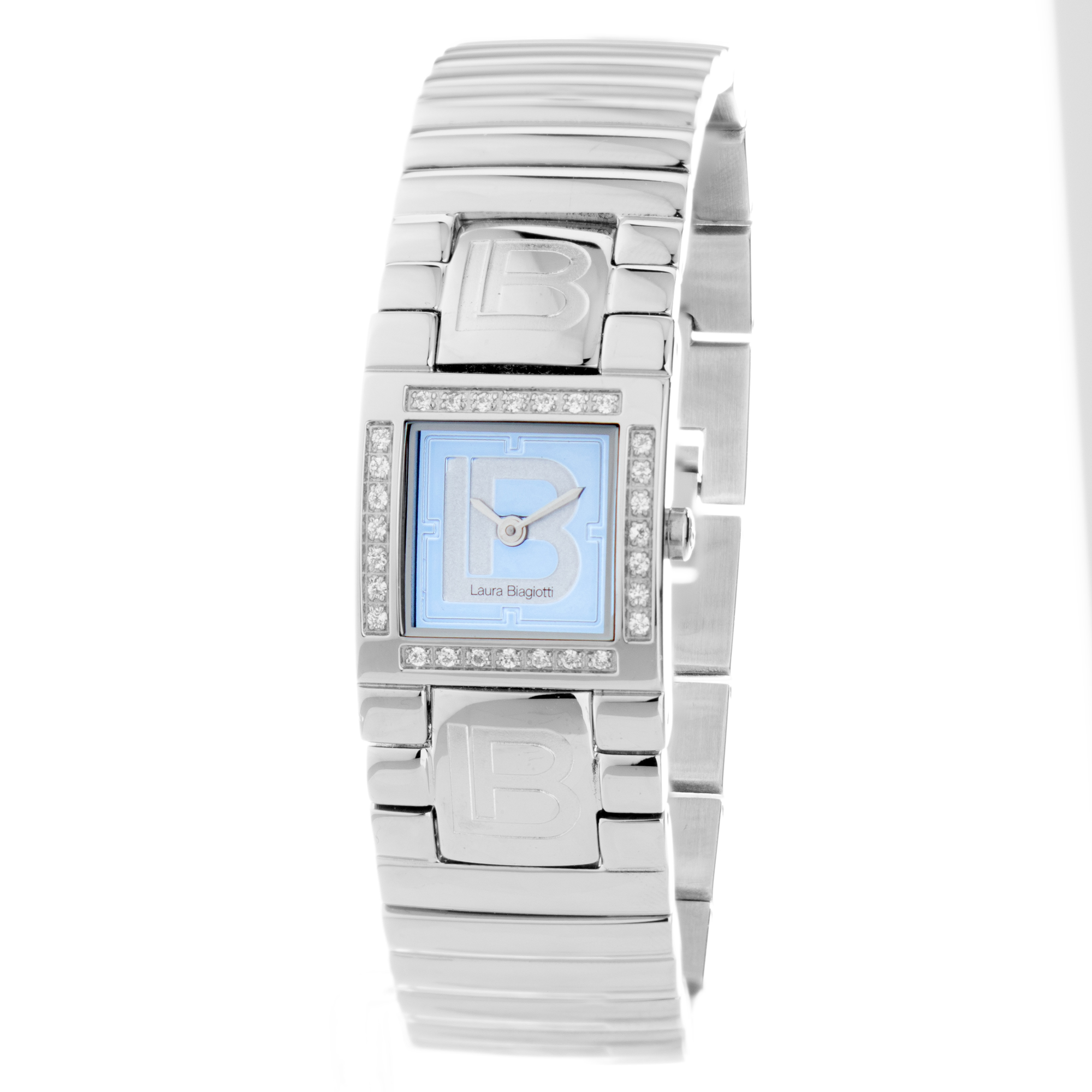 Laura Biagiotti Reloj Mujer Analogico Cuarzo con Correa de Acero LB0005L-02Z