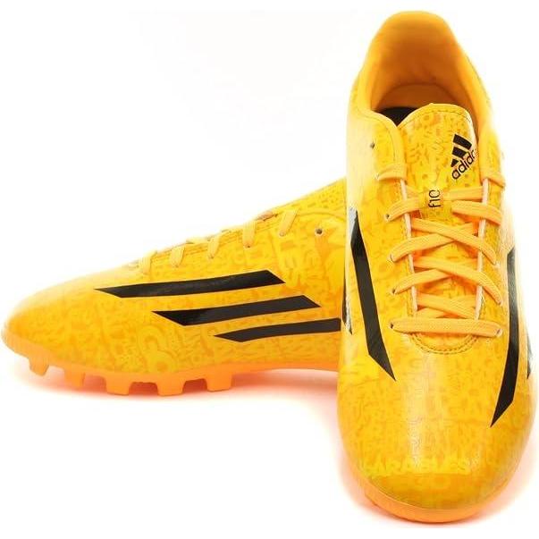 Bota Fútbol Junior Adidas F10 Messi Naranja