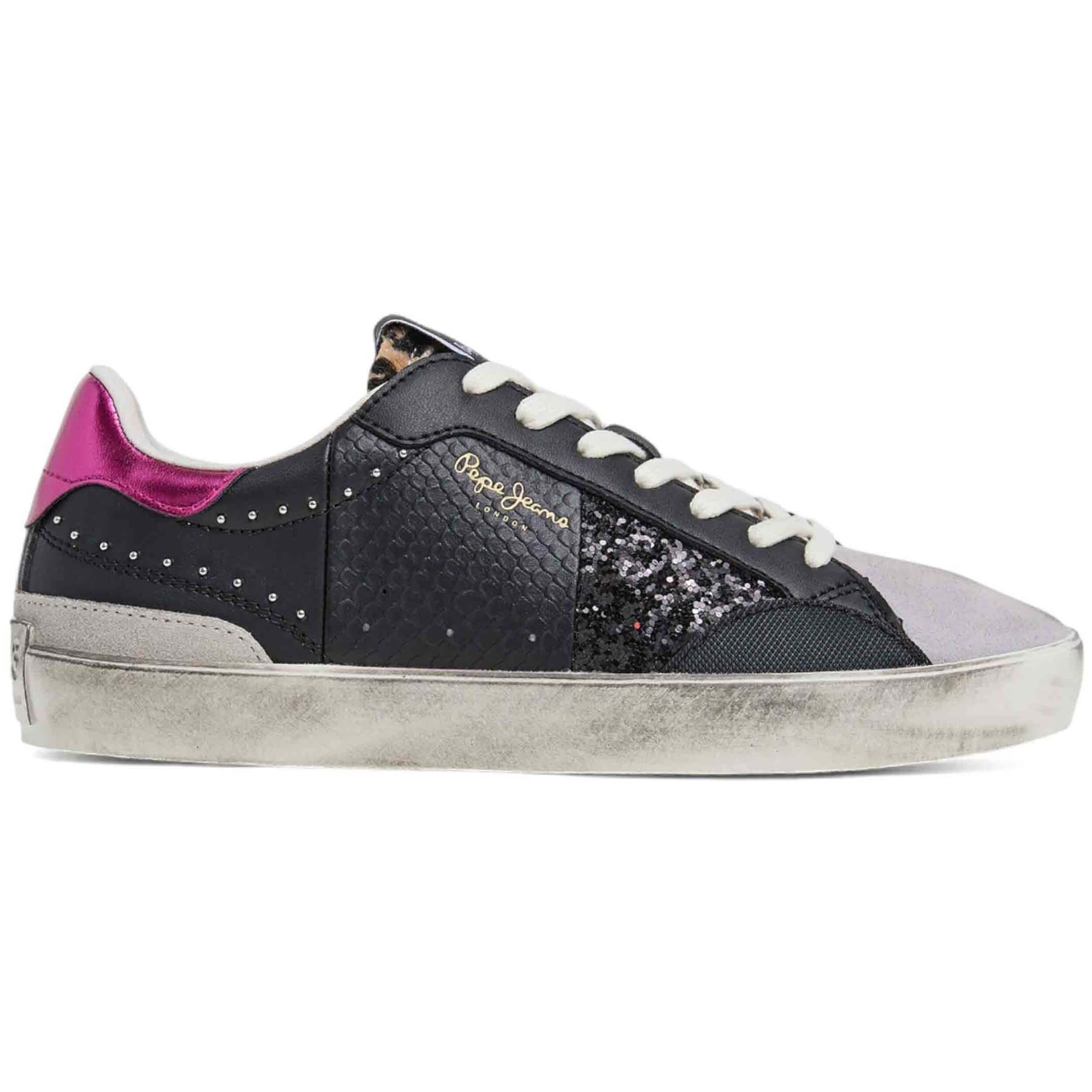 Zapatillas Sneakers Pepe Jeans para Mujer en color Negro