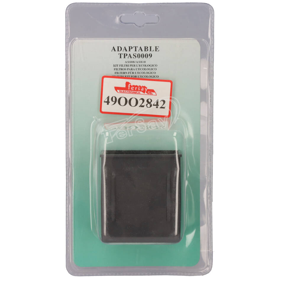 Filtro ecológico Hepa para aspirador Polti. Modelos: AS808, AS810