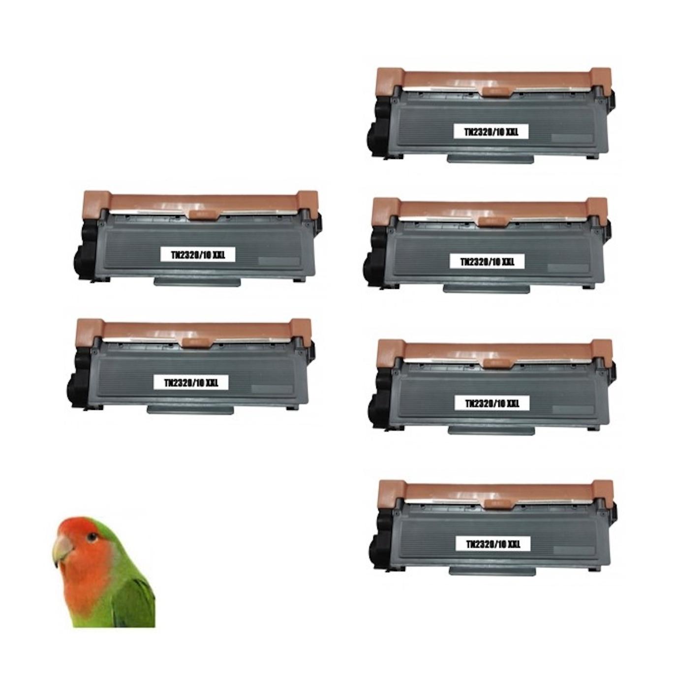 6 TONER compatibles Brother TN-2320 HL L2340 L2360 L2365 MFC L2700 L2720 COMPATIBLE