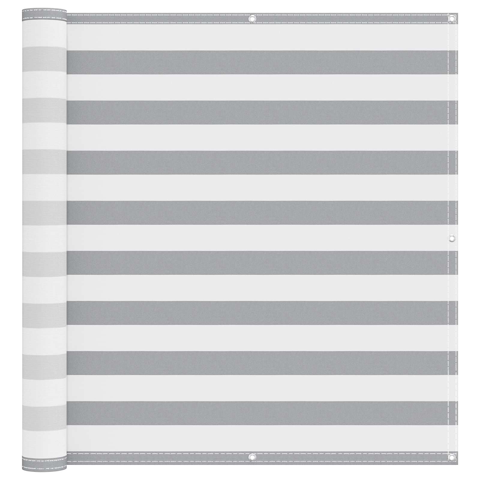 vidaXL Pantalla de balcón 100% poliéster Oxford 120x600 cm Multicolor
