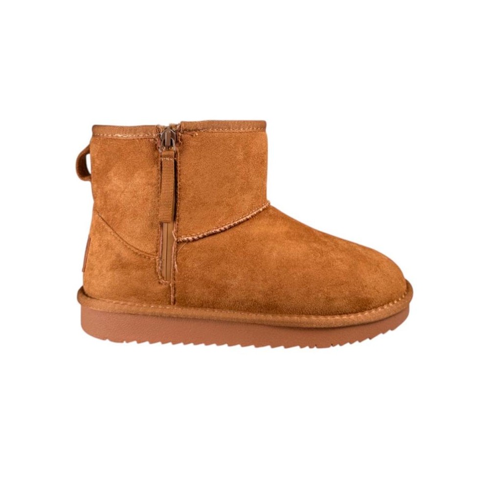 Botines Planos Xti 144443 Mujer Camel