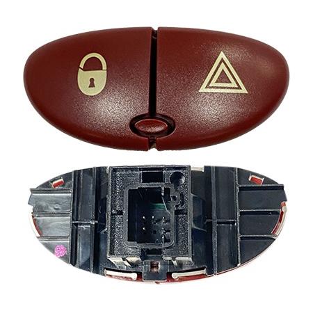 3RG INDUSTRIAL - Boton Warning - OEM 6554L0 - Piezas para Coche Recambios Motor y Otras Partes de Vehículo - Compatible con los distintos Modelos de Coche.
