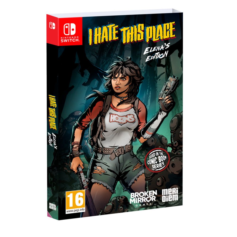 I HATE THIS PLACE ELENA'S EDITION SWITCH - Nuevo a estrenar - PAL España - Meridiem Games