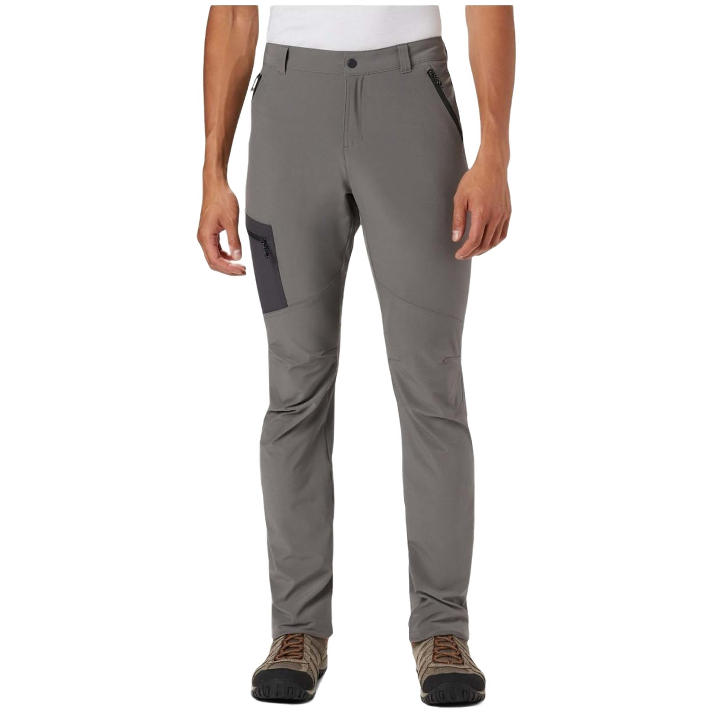 Pantalones Largos marca Columbia modelo 1711681023 para hombre en color gris