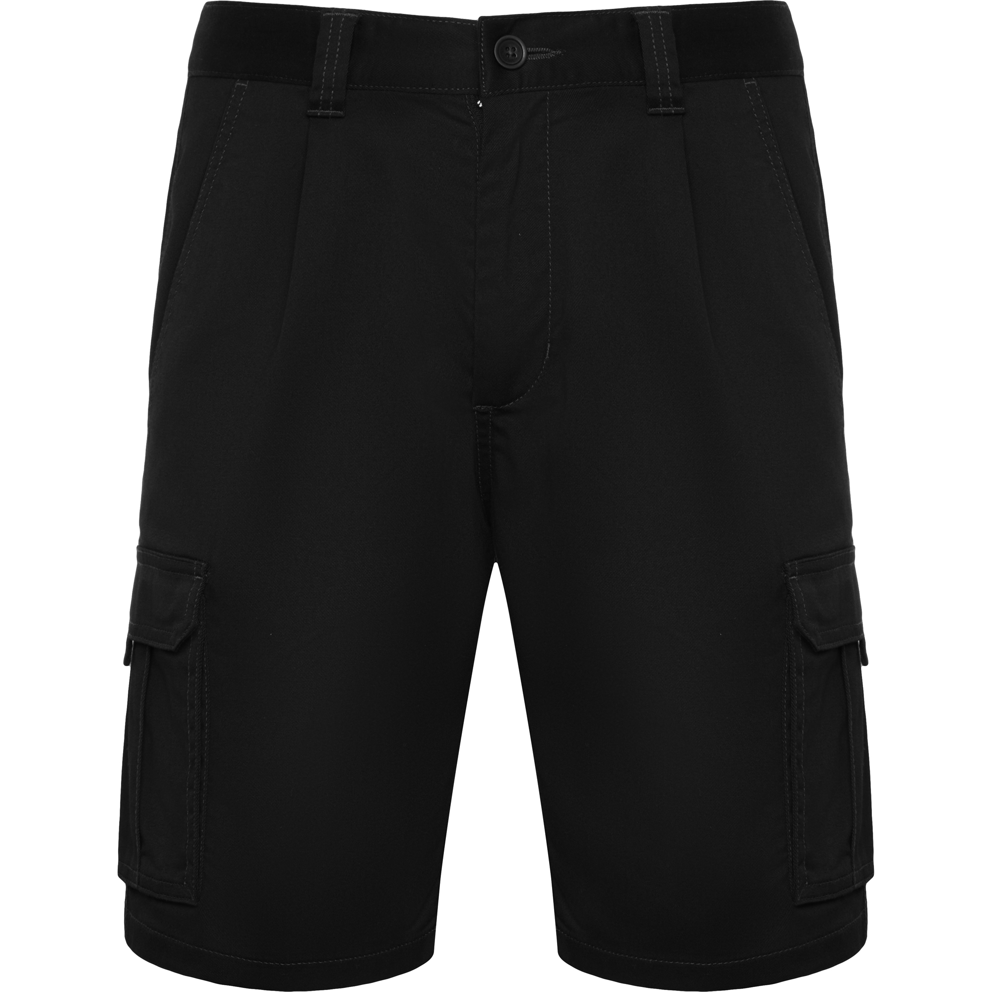 Pantalón corto de trabajo Roly Vitara con elastano, bolsillos y cintura ajustable