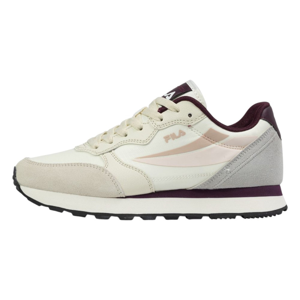 Zapatillas Fila Hypert Beige Malva Ffw0494-73182 Casual Mujer Sneaker