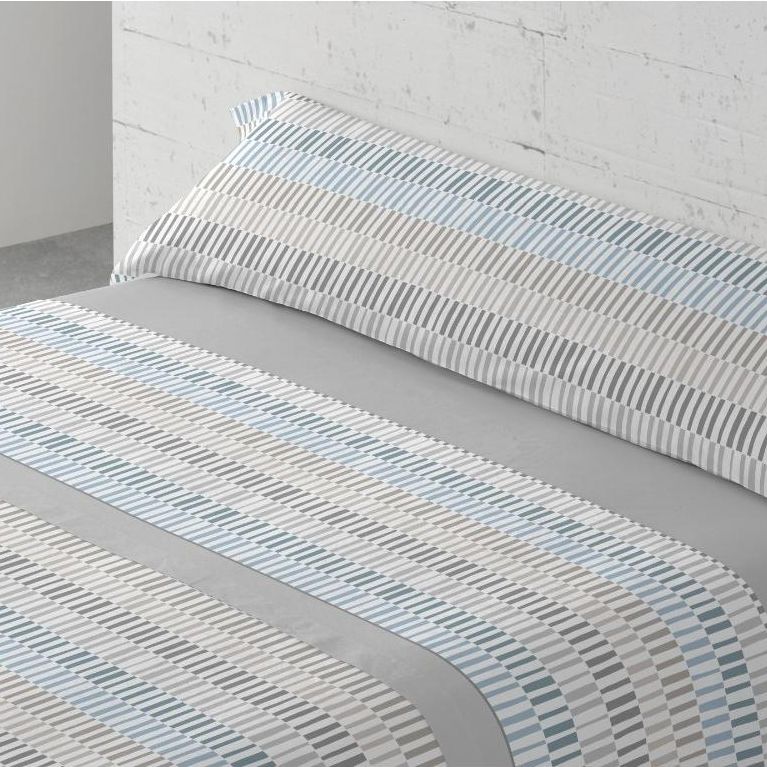 Donegal Collections - Juego De Sábanas Colección Estampado Tres Piezas 50% Algodón y 50% Poliéster - Disponible para Cama De 90cm, 105cm, 135cm y 150cm - Sábanas de verano, primavera y entretiempo - Calidad extrasuave y ligera