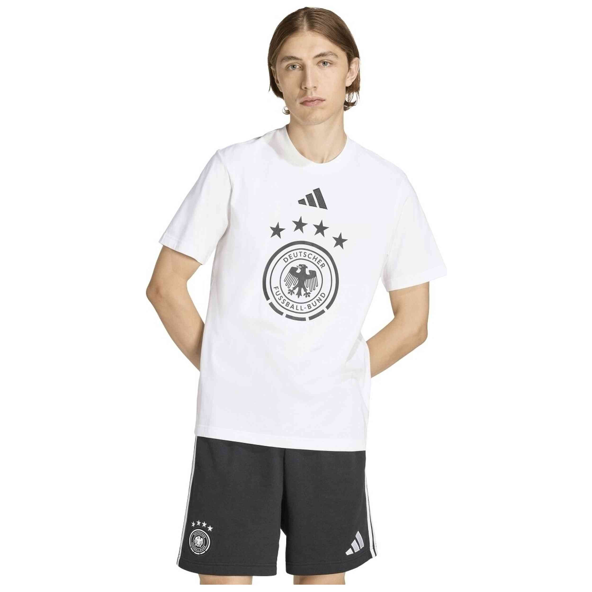 Camiseta De Manga Corta Adidas modelo Germany DNA Graphic T-Shirt "White" para hombre y mujer en color Blanco