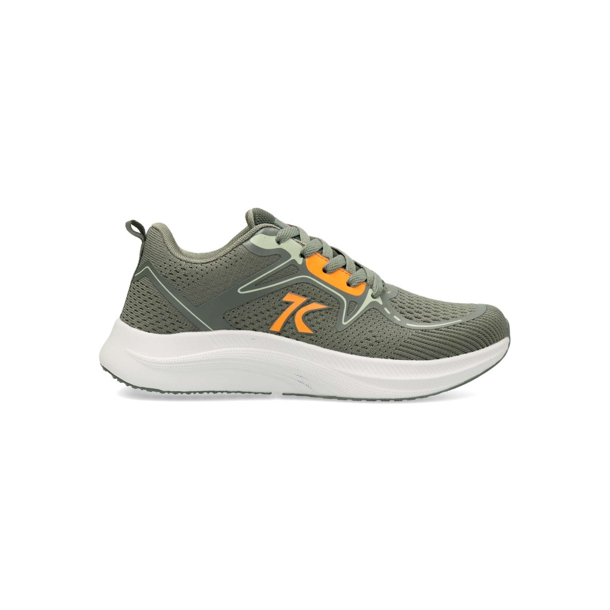 SWEDEN KLE - Zapatillas deportivas Adrian para hombre, transpirables y ligeras con plantilla Memory Sponge y suela de goma flexible color kaki
