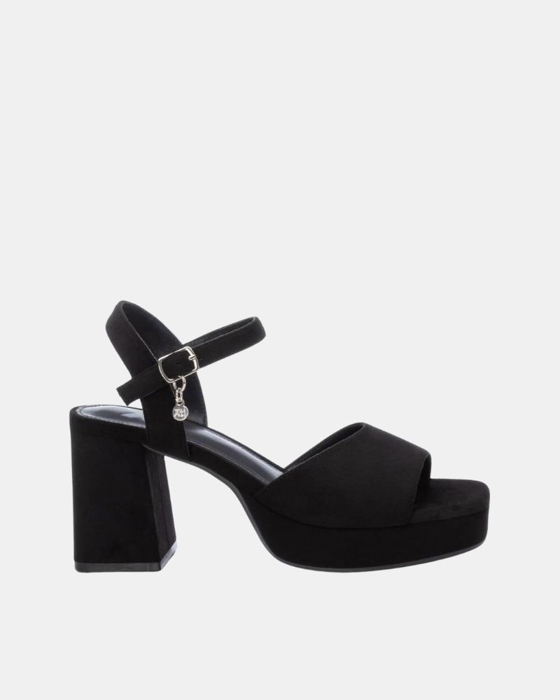 XTI 141471 Sandalias Fiesta Abiertas Mujer Negro