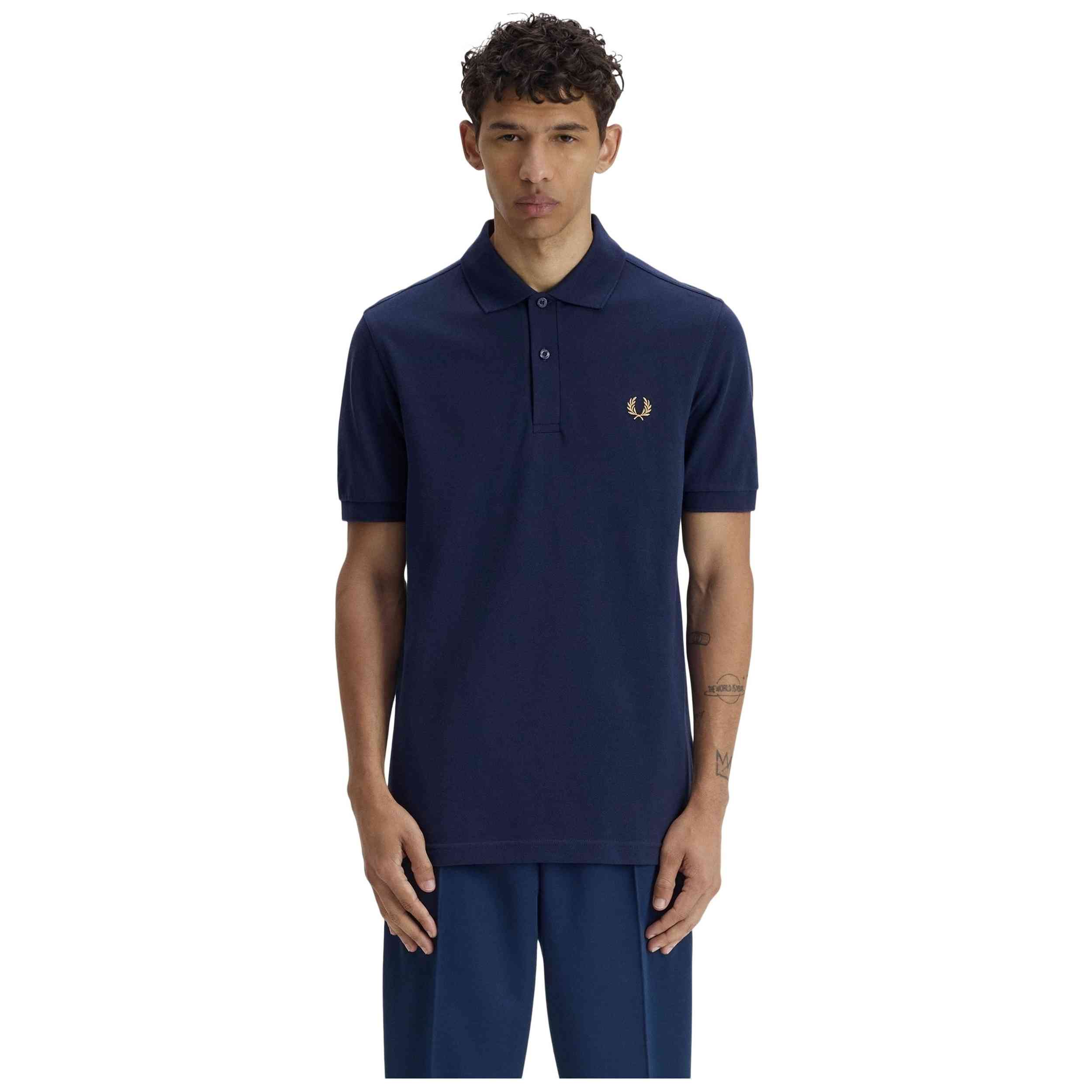 Polo De Manga Corta Fred Perry modelo Original Sportswear Polo Shirt para Hombre en color Azul
