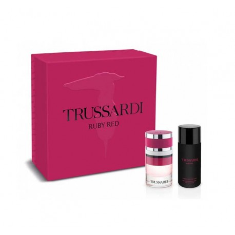 TRUSSARDI RUBY RED EDP 60 ML + BODY LOTION 125 ML SET REGALO