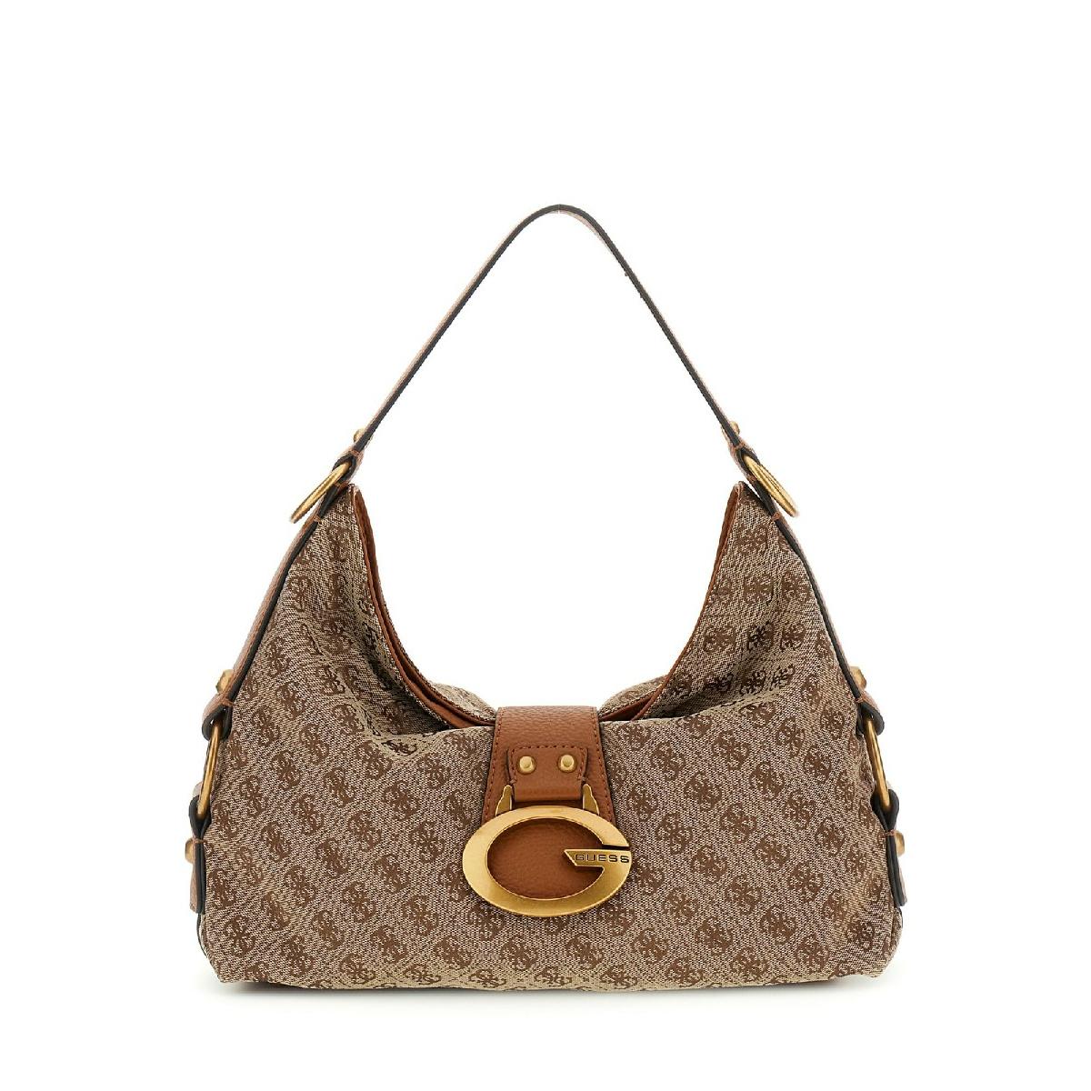 Bolso Guess Camden Shoulder Marrón HWJJ9308180-LLG