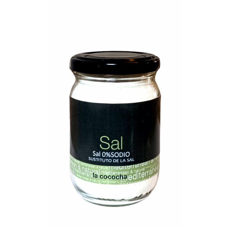 Sal Dietética. Sustituto de la Sal. Sal 0% Sodio 225g x 2 unidades