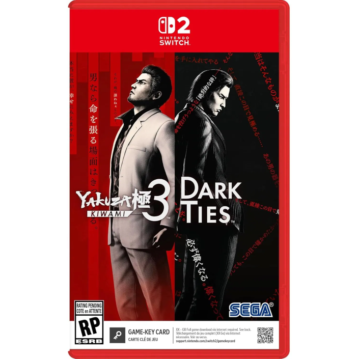 Juego Yakuza Kiwami 3 y Dark Ties para Nintendo Switch 2 PAL EU - Nuevo Original Precintado