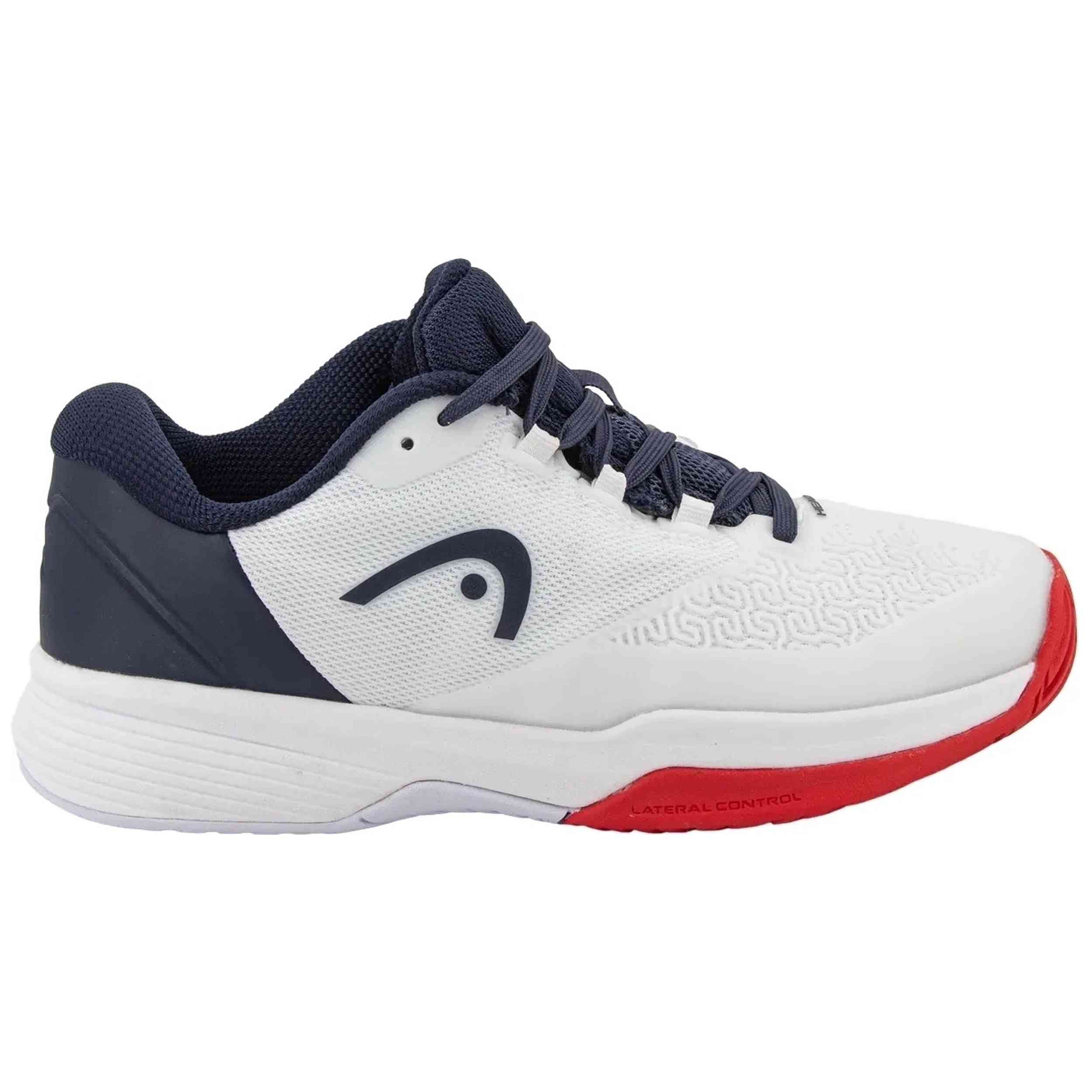 Zapatillas Revolt Pro 5.0 Junior Head en color Blanco