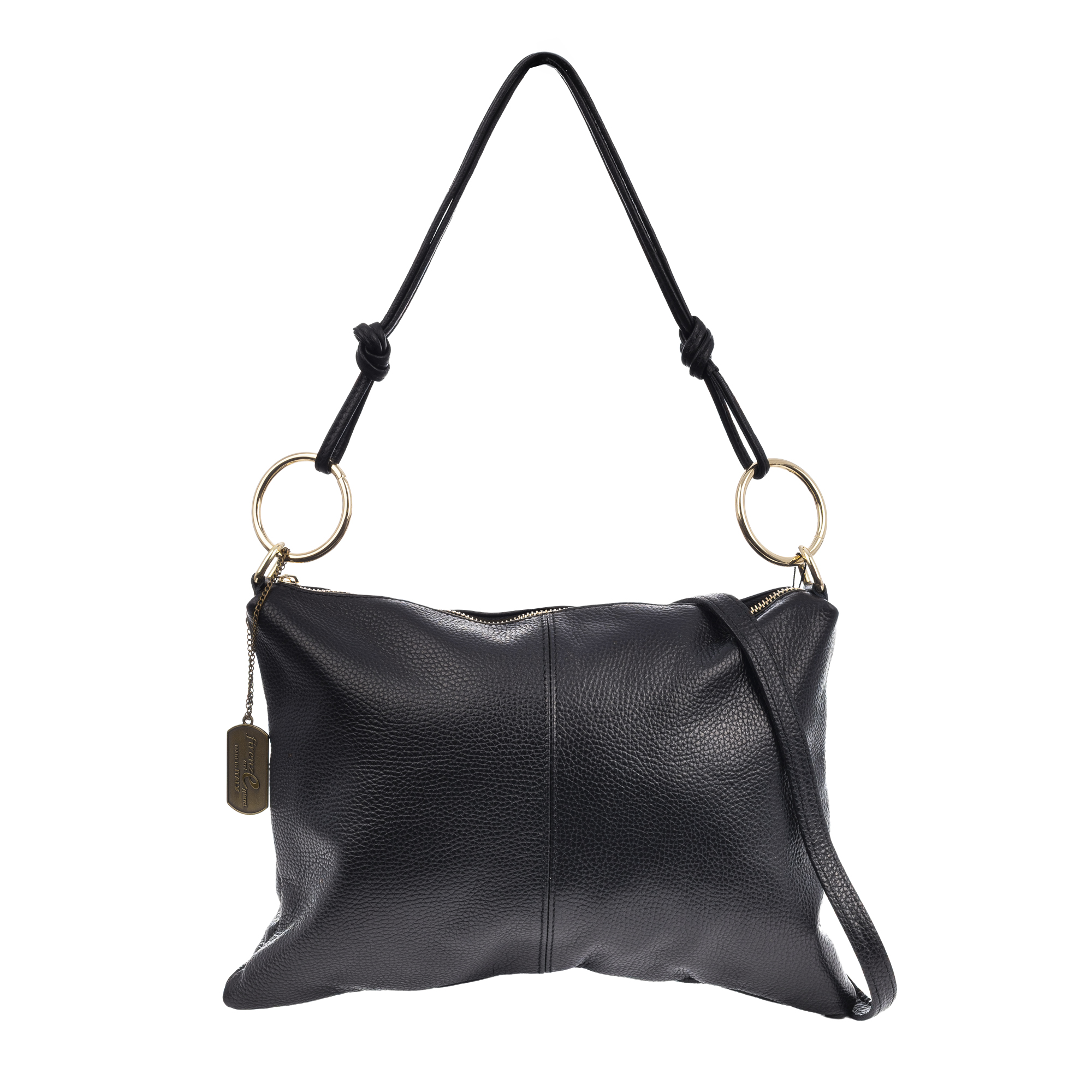 Bellusco Bolso de hombro Mujer. Piel auténtica Dollaro.