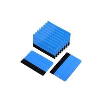 CA 10 raspadores de película para ventanas con borde de fibra - Herramientas para láminas de ventanas y películas para autos