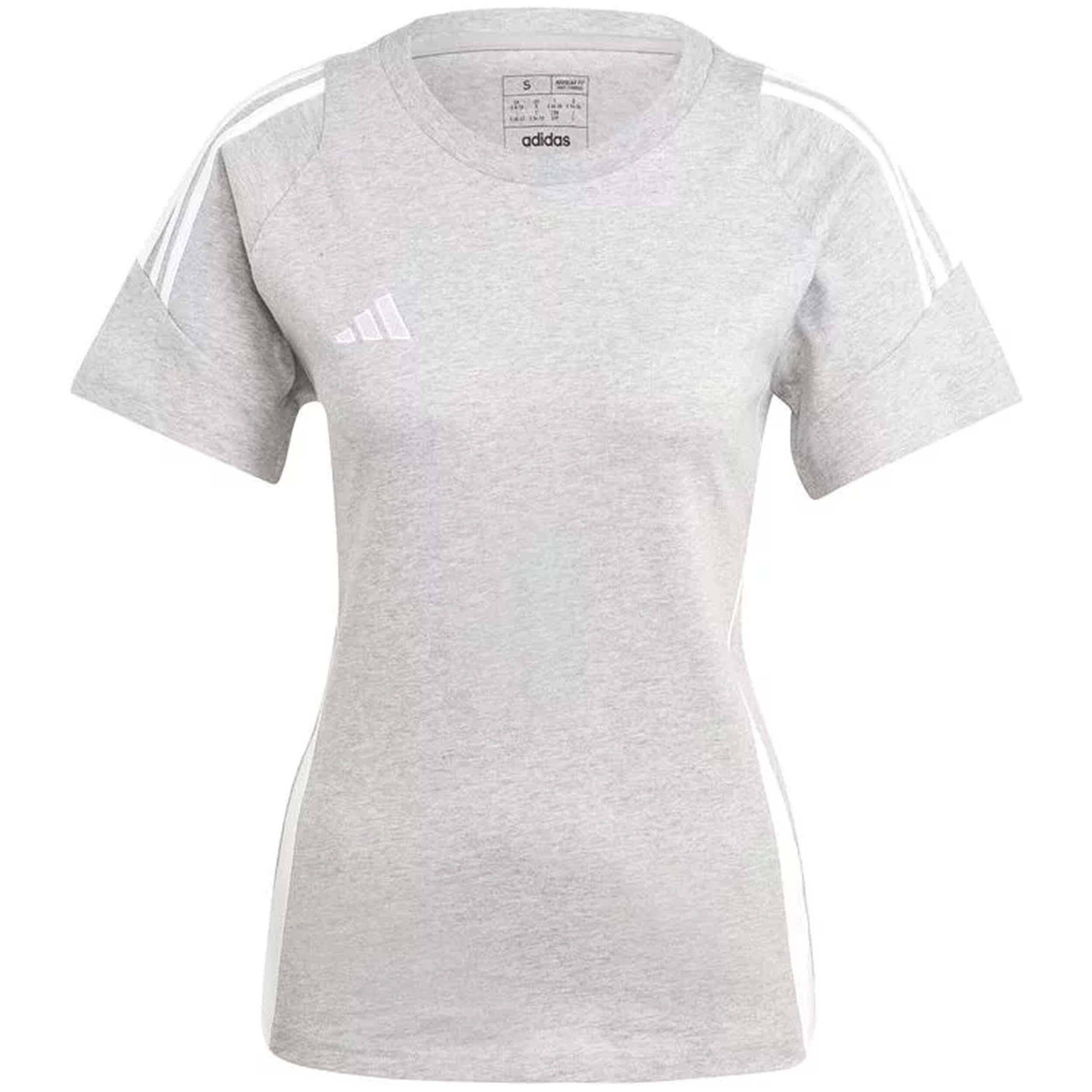 Camiseta De Manga Corta Adidas modelo IR9355 para Mujer en color Gris